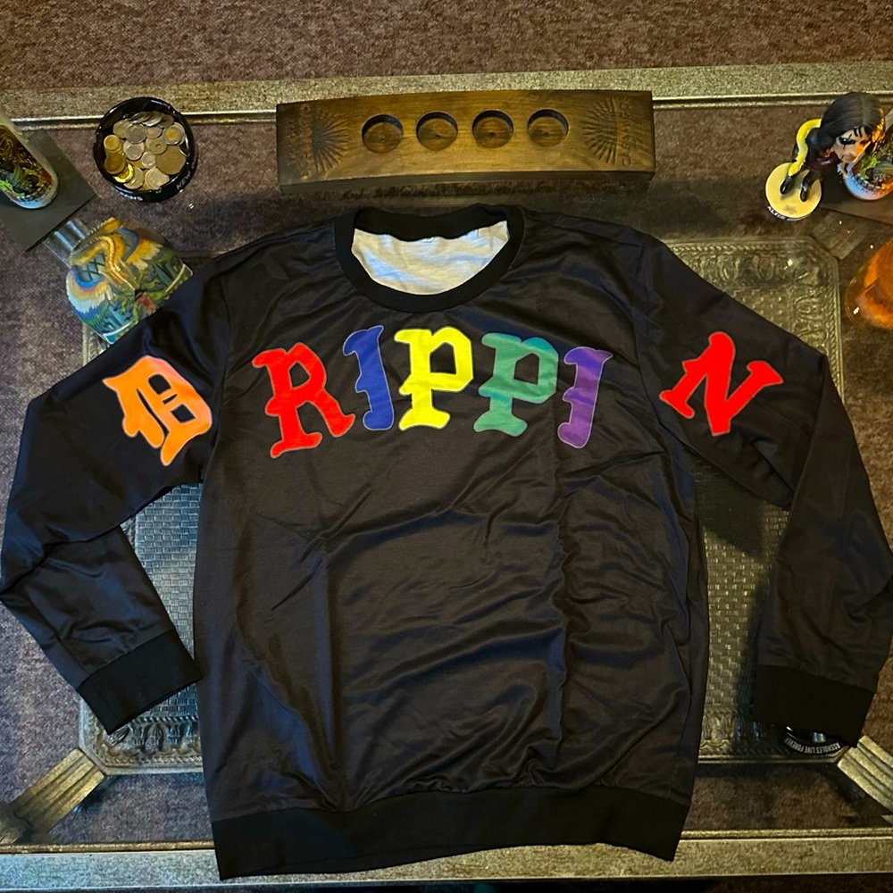 💦 D 💧R 💧I 💧P 💧P 💧I 💧N 💦 XL 💦Multi-Color💦SweatSuit💦BRAND-NEW/NEVERWORN - Picture 2 of 7